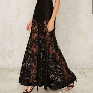 NWT Nasty Gal great divine jacquard skirt / Cotton Candy LA Small